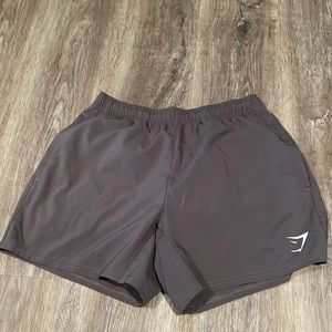 Gymshark, gray. Size small, Mens athletic shorts